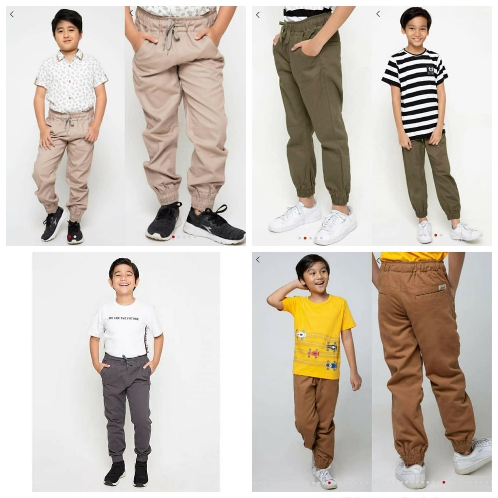 Jogger Boys Jogger Boys Jogger Boys Jogger Kids Branded Pants Kids Plain Nvd L001