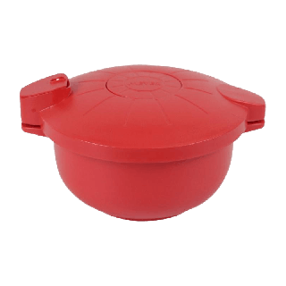 Meyer รุ่น Easy Pressure Cooker สี Red หม้ออัดแรงดันไมโครเวฟ สีแดง ความจุ 2.3 ลิตร (48530-N)