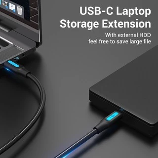 Vention สายเคเบิล USB C เป็น Mini B สําหรับโทรศัพท์ แล็ปท็อป Carmera DV เครื่องบันทึกในรถยนต์ Mini B เป็น Type C