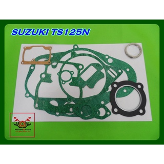 SUZUKI TS125N TS 125 N ENGINE GASKET COMPLETE SET // ปะเก็นเครื่อง ปะเก็นนก สินค้าคุณภาพดี