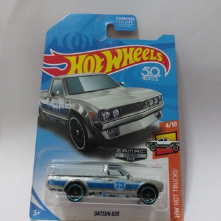 รถเหล็ก Hotwheels DATSUN 620 ZAMAC 50 year (ib27)