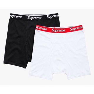 🔥 Supreme®/Hanes® Boxer Brief ผ้าcotton  ราคาถูก ราคาส่ง