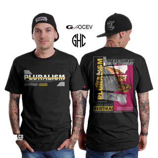 T-shirt เสื้อยืด พิมพ์ลาย Pluralism Distro พรีเมี่ยม สําหรับผู้ชาย S-5XL