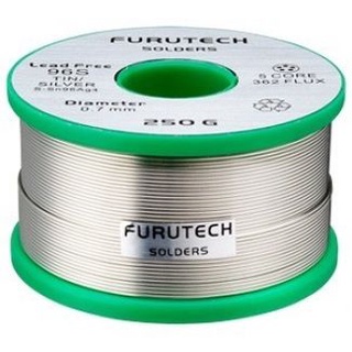 Furutech S-070 High Quality Silver Solder ตะกั่วเงิน Audio Grade  ราคา/เมตร  ( 1  Meter)