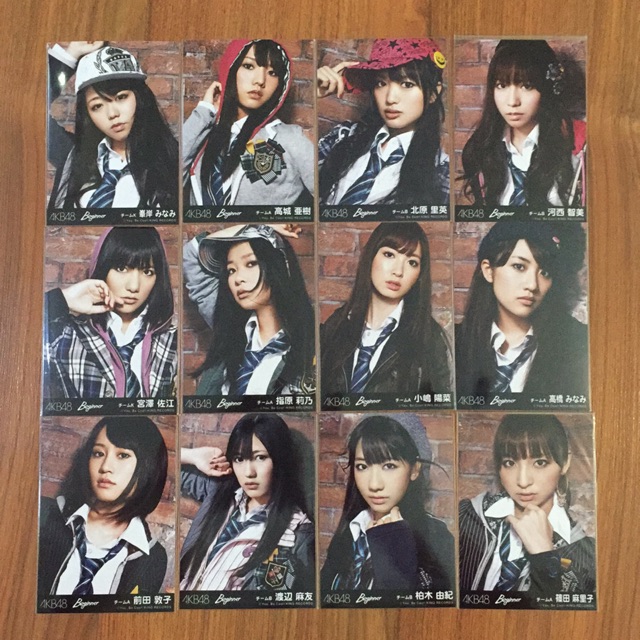 AKB48 รูปสุ่มเพลง Beginner