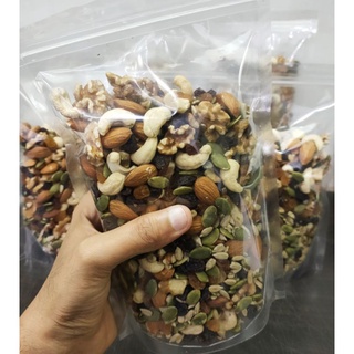 7 เทพ ถั่วรวม 7 ชนิด Mixed nuts ขนาด 500 กรัม