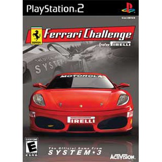 Ferrari challenge trofeo pirelli ps2 แผ่นเกมส์PS2 เกมเพล2 รถแข่งเฟอรารี่ ferrari ps2