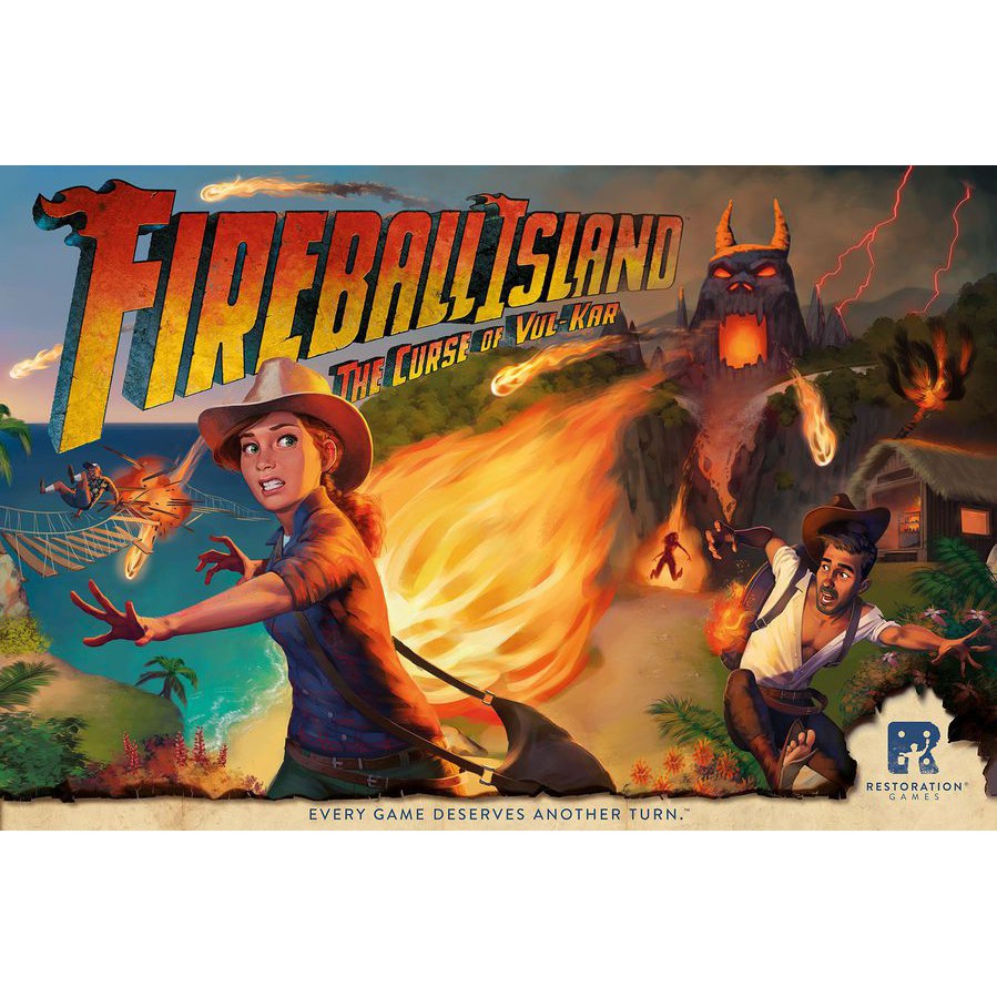 Fireball Island : The Curse of Vul-Kar  (บอร์ดเกม)