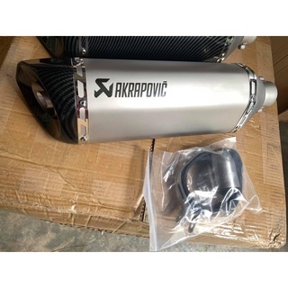 ปลายท่อ AKRAPOVIC 18 นิ้ว **ปากเฉียง