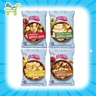 Seneca Apple Chips เซเนก้าแอปเปิ้ล แอปเปิ้ลแผ่นทอดกรอบนำ เข้ามีให้เลือก 4 รสชาติ dj&amp;a dj and a hunter truffe