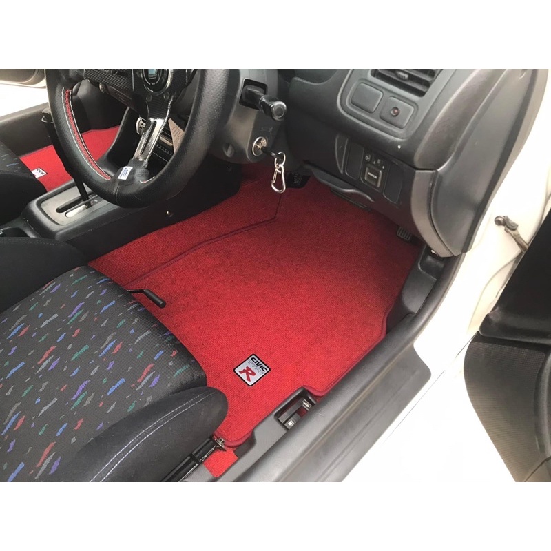 พรม TYPE-R Mugen ตรงรุ่น EK / EK9 / Coupe / EG พรมพื้น เนื้อพรม อย่างดี เลือก Logo ได้