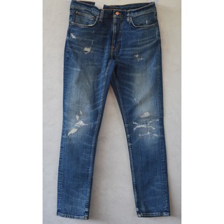 Nudie Jeans แท้ลดเกือบสองพัน Lean Dean Beaten Indigo (LIMITED)