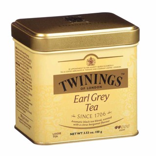 Twinings Earl Gray Tea ทไวนิงส์ ชาอังกฤษ (ใบชา) 100กรัม