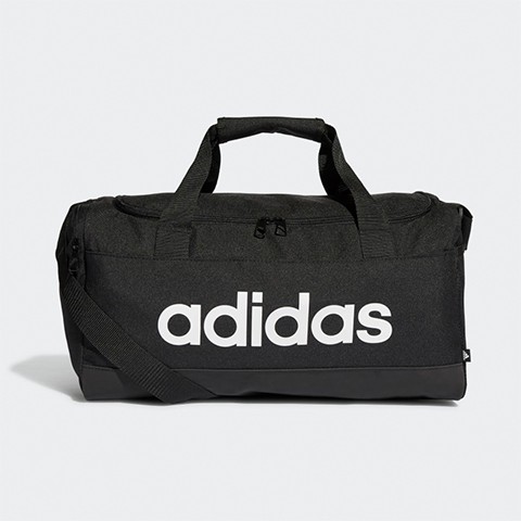 Adidas Original Linear Duffel S Bag สีดํา GN2034 BNWT Sports Bag