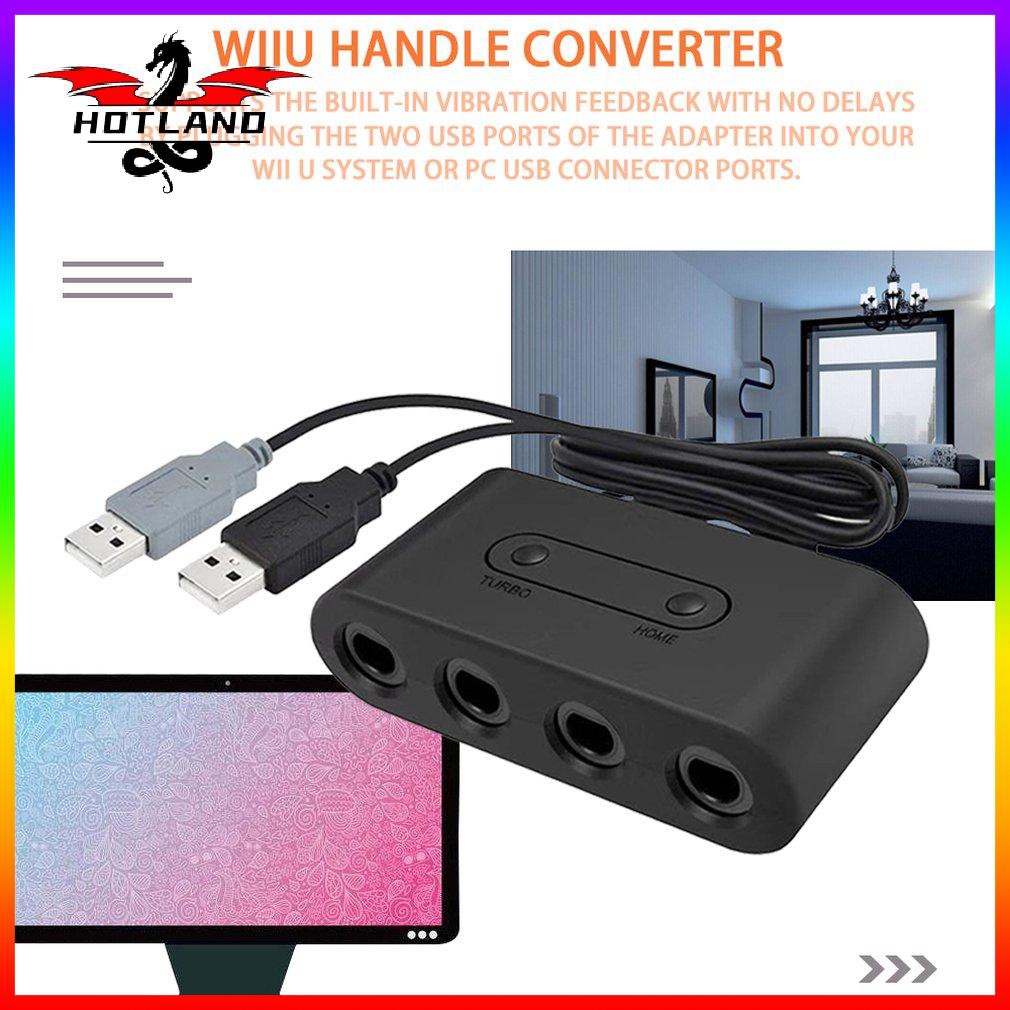 เคร องเกม 4 Ports Gamecube Controller Adapter For Switch Wii U Pc Usb Shopee Thailand