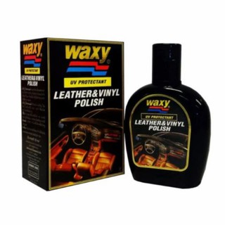 WAXY แว็กซี่ น้ำยาบำรุงรักษาเครื่องหนัง และเคลือบเงา สูตรพิเศษ 125-265 ml.