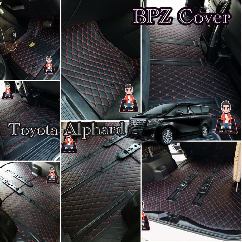 💥 พรม6D Toyota Alphard 💥 พรมรถยนต์เข้ารูป 💯