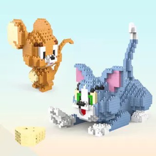 Tom and Jerry ทอมแอนด์เจอรี่ HC magic 9013 เลโก้ ตัวต่อ นาโนบล็อค มินิบล็อค nanoblock miniblock