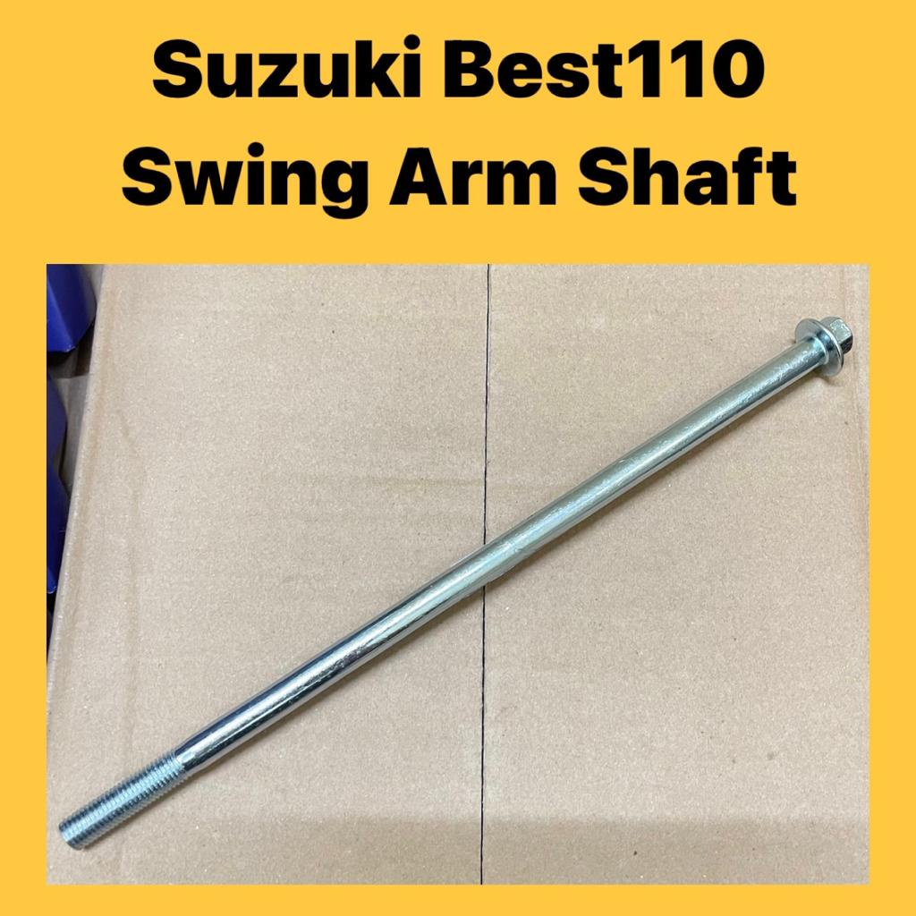 Suzuki BEST BEST110 RC80 Swing Arm Shaft Fork Belakang BEST RC110 M10x260 BEST RC 80 BEST110