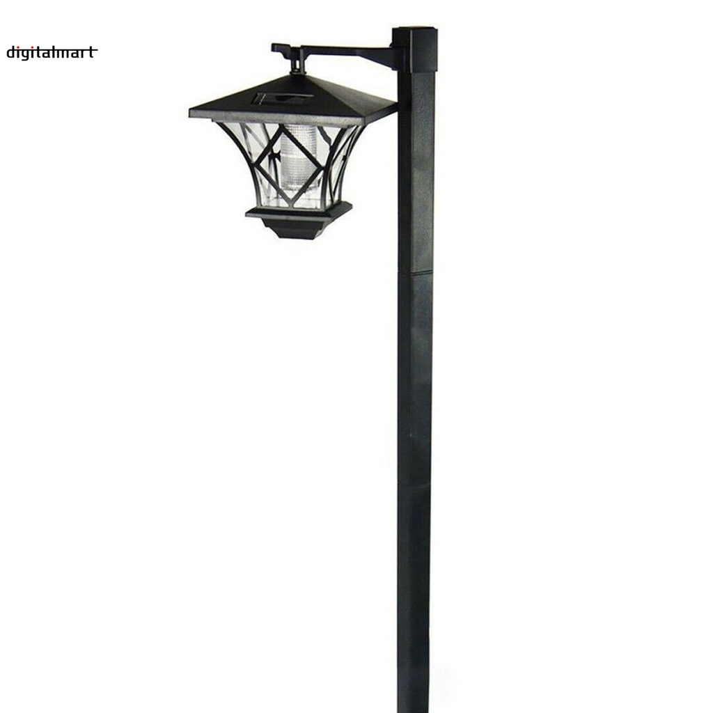 ★★★★★1.5m LED พลังงานแสงอาทิตย์โคมไฟสวนแบบดั้งเดิมโพสต์ Lamppost โคมไฟตกแต่งแสง