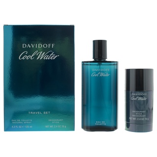 Davidoff Cool Water Gift Set 125ml EDT + 70g Deodorant Stick