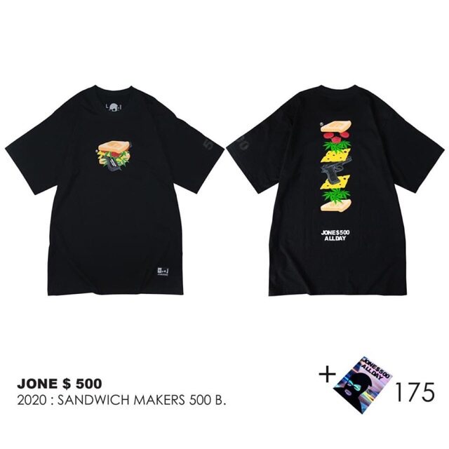 Tee มาแล้ว ️️รุ่นใหม่ SANDWICH MAKERS เสื้อ 2020 JONE500 คลอเล็คชั่นล่าสุด Collection