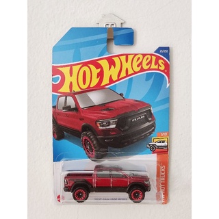 โมเดลรถ hotwheels รุ่น RAM 1500 Rebel สีแดง