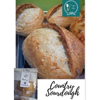 Country / Plain Sourdough ซาวโดว์รสธรรมชาติ มีส่วนผสมแป้ง Wholewheat &amp; Rye