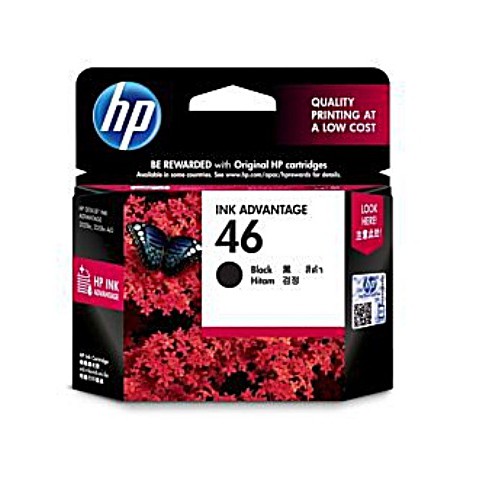 HP 46 Black- 46 Color  Ink Advantage Cartridge HP 46  Original