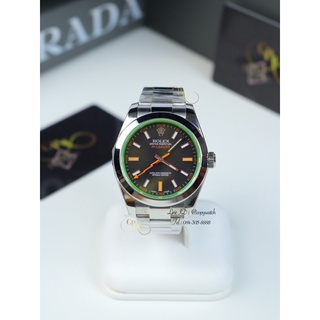 Rolex Milgauss green Shappire glass 40 mm. Automatic swiss movement