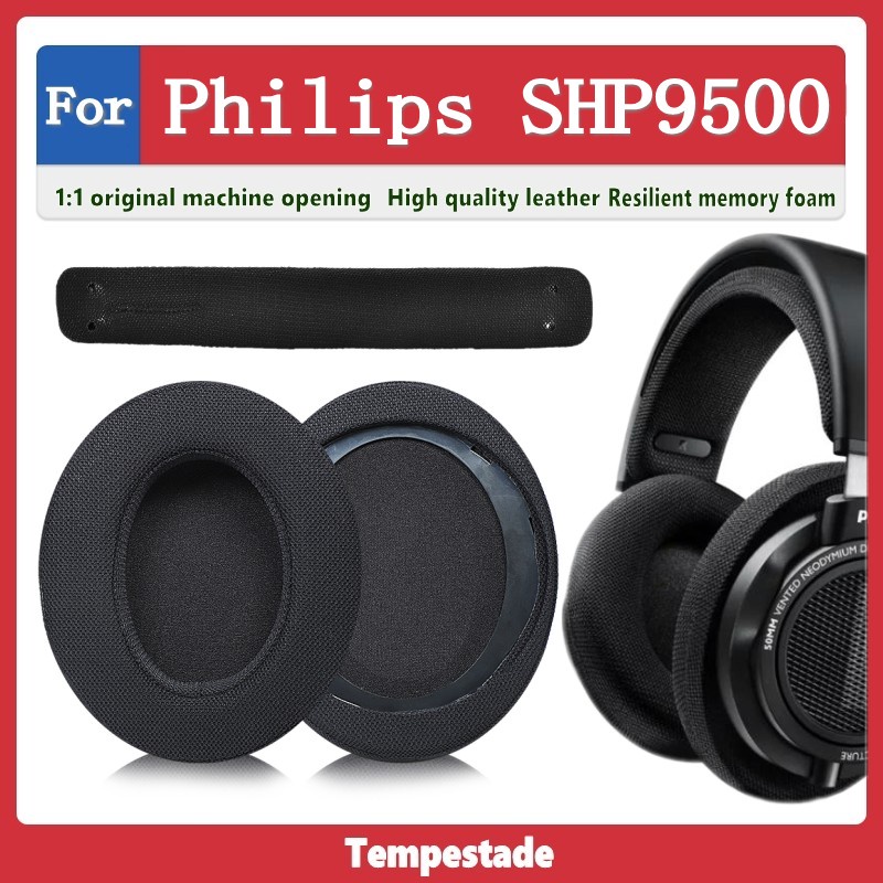 ฟองน้ําครอบหูฟัง แบบเปลี่ยน สําหรับ Philips SHP9500