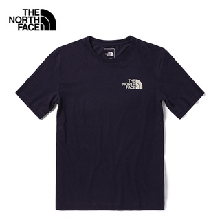 H T-shirt THE NORTH FACE M CLIMB GRAPHIC S/S TEE - AP - AVIATOR NAVY เสื้อยืดแขนสั้น เสื้อยืด เสื้อผ้าผู้ชาย