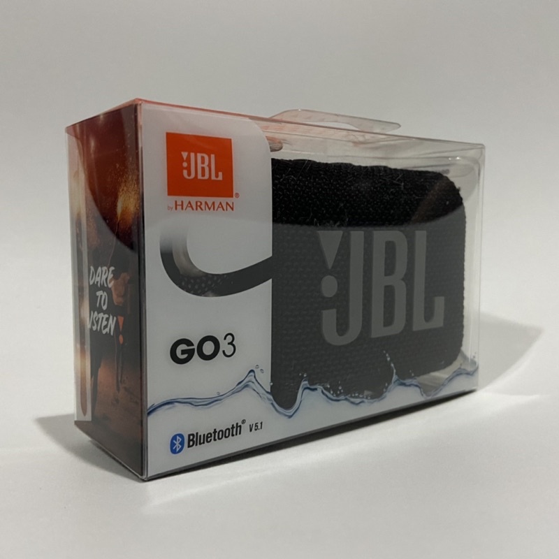 JBL GO 3 สีดำ ของแท้ 100% รับประกัน 1 ปี
