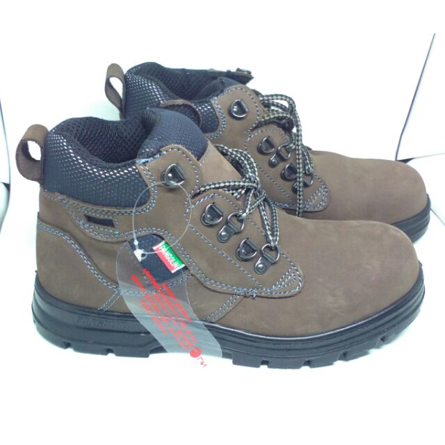 รองเท้าเซฟตี้ Pangolin สีน้ำตาล