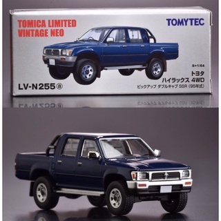 🚗พร้อมส่ง🚗 Tomytec LV-N255a Toyota Hilux 4WD Pickup Double Cab SSR (Navy Blue)