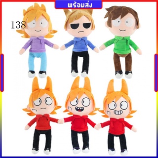 【Eddsworld 】ของเล่นตุ๊กตาอนิเมะ ของขวัญวันหยุด สร้างสรรค์ สําหรับเด็ก 32-38 ซม.