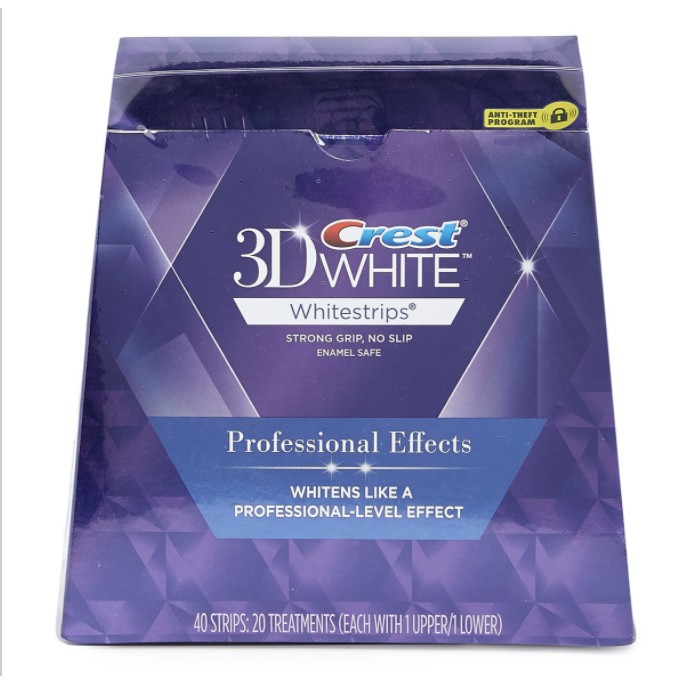【การส่งมอบคลังสินค้าในประเทศไทย】แผ่นฟอกฟัน Crest 3D White Luxe Professional Effects Whitestrips แผ่นฟอกฟันขาว