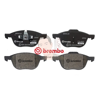P24 061X ผ้าเบรก-F-แท้ BREMBO รุ่น XTRA : VOLVO S40(II) V50 2.0 (15" 16" Wheel) ปี06-&gt; " เครอป อะไหล่ยนต์"