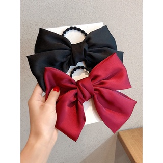 Time limit down kill big bow hairpin net red Japanese Lolita big bow rope hairpin back head hairpin horizontal clip spring clip hairpin headdress Korean jewelry hairpin