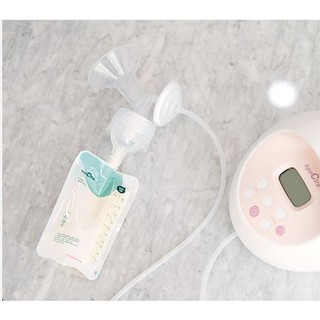 spectra ถุงเก็บน้ำนม200ML10ชิ้น+ตัวConnector  แท้ !! ปั๊มลงถ…