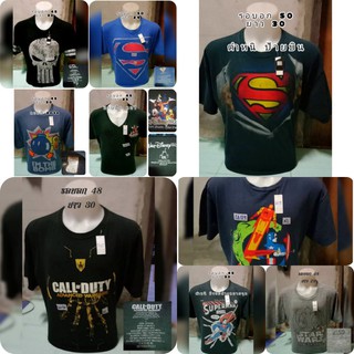 ตัวละ 60-100 บาท เสื้อยืดมือสองUSA Size XL