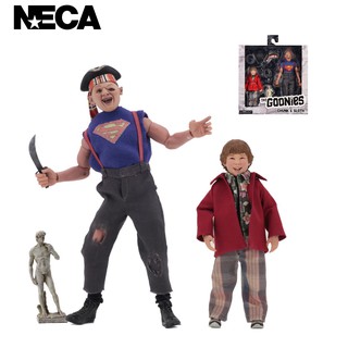 NECA  The Goonies – 8″ Clothed Action Figures – Sloth and Chunk 2-Pack