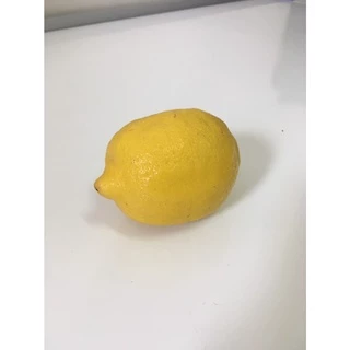 เลม่อนมะนาวเหลือง 1ลูก Lemon 🍋 - (เบอร์คั้นน้ำผิวลาย/สวย) ผักผลไม้สดนำเข้า มะนาวเหลือง ลูกเลม่อนสด ผลเลม่อน เลมอน
