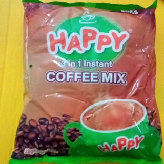 กาแฟพม่าHappy 3in1InstantCoffeeMix#30ซอง