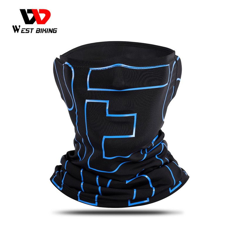 WEST BIKING ผ้าเรยอน ระบายอากาศ ป้องกันรังสียูวี แฟชั่นฤดูร้อน สําหรับขี่จักรยานกลางแจ้ง