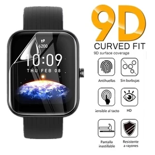 ฟิล์มกันรอยหน้าจอ TPU ไฮโดรเจล แบบนิ่ม ยืดหยุ่น กันรอยขีดข่วน สําหรับ Amazfit Bip 3 Bip 3 Pro