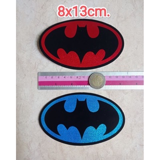 สติ๊กเกอร์ฟรอย แบทแมน 8x13cm. สะท้อนแสงวิ้งๆ batman สติ๊กเกอร์ติดรถยนต์ ติดผนัง ติดของเล่น การ์ตูน ยอดมนุษย์