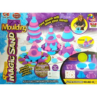 T.P. TOYS MAGIC SAND ทรายมหัศจรรย์ ทรายวิทยาศาสตร์ พร้อมอุปกรณ์