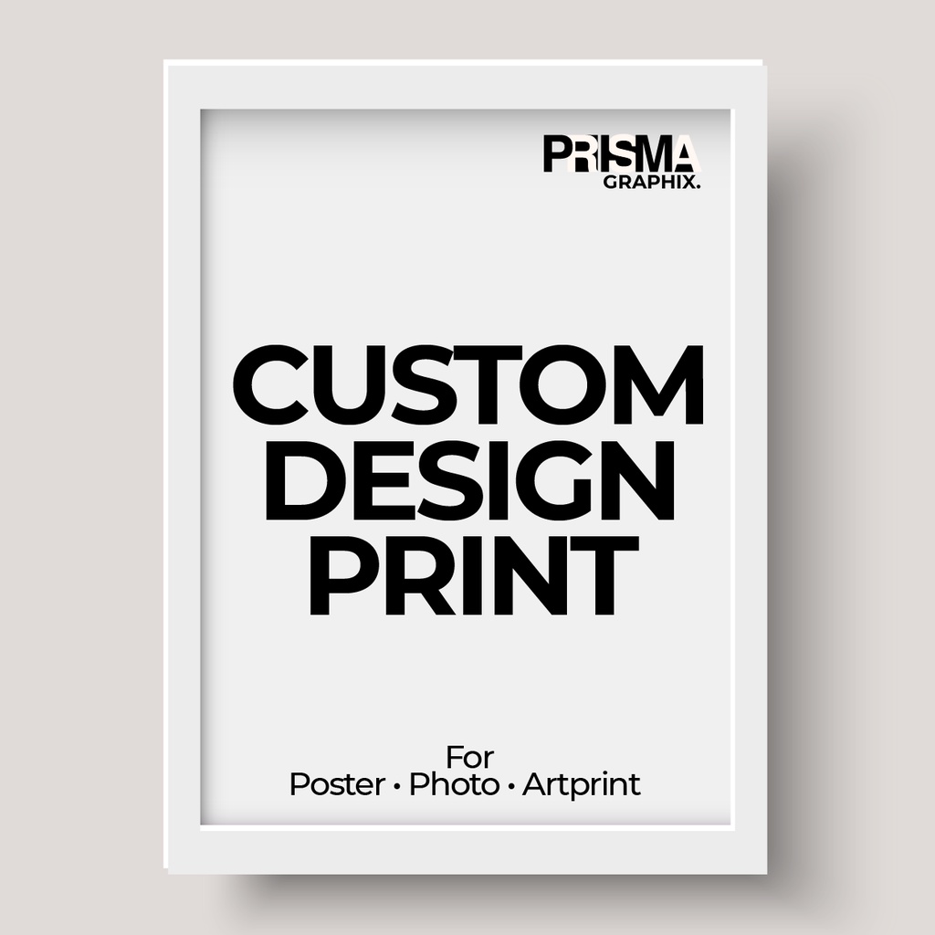 PRINTING SERVICE & DESIGN PRINTING (POSTER, PHOTO & ART PRINT) ไซส์ A4 ไซส์ A3