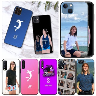 เคสโทรศัพท์มือถือแบบนิ่ม ลายการ์ตูน Deanna Wong 2 สีดํา สําหรับ Samsung A6 A7 A8 A9 A6 Plus A8 Plus 2018